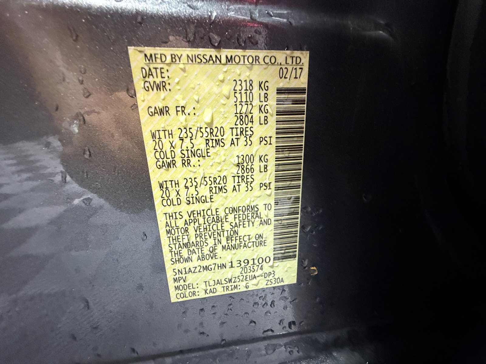 Used 2017 Nissan Murano Platinum w/ Platinum Technology Package image 25