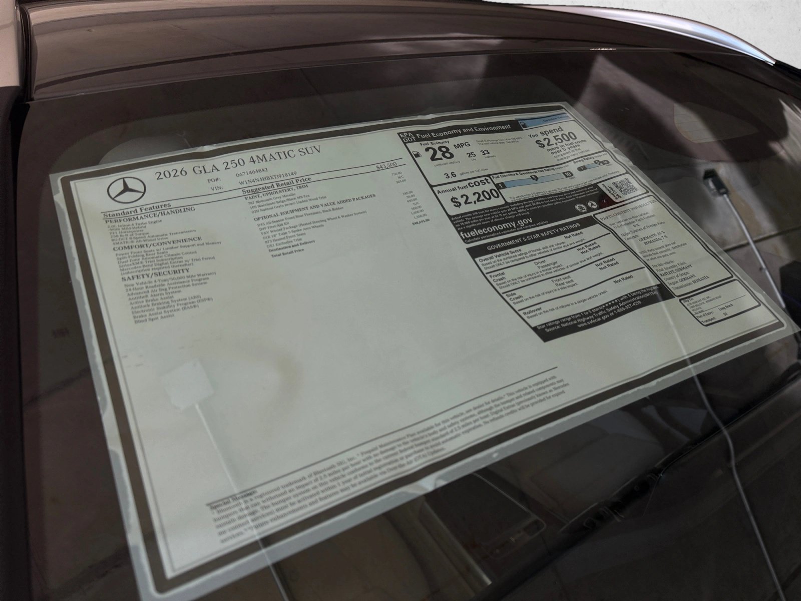 New 2026 Mercedes-Benz GLA 250 4MATIC image 19