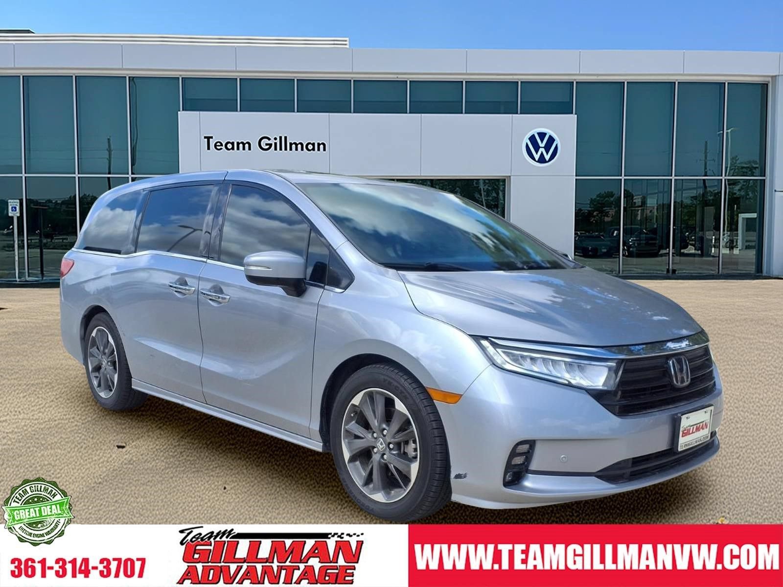 Used 2021 Honda Odyssey Elite image 1