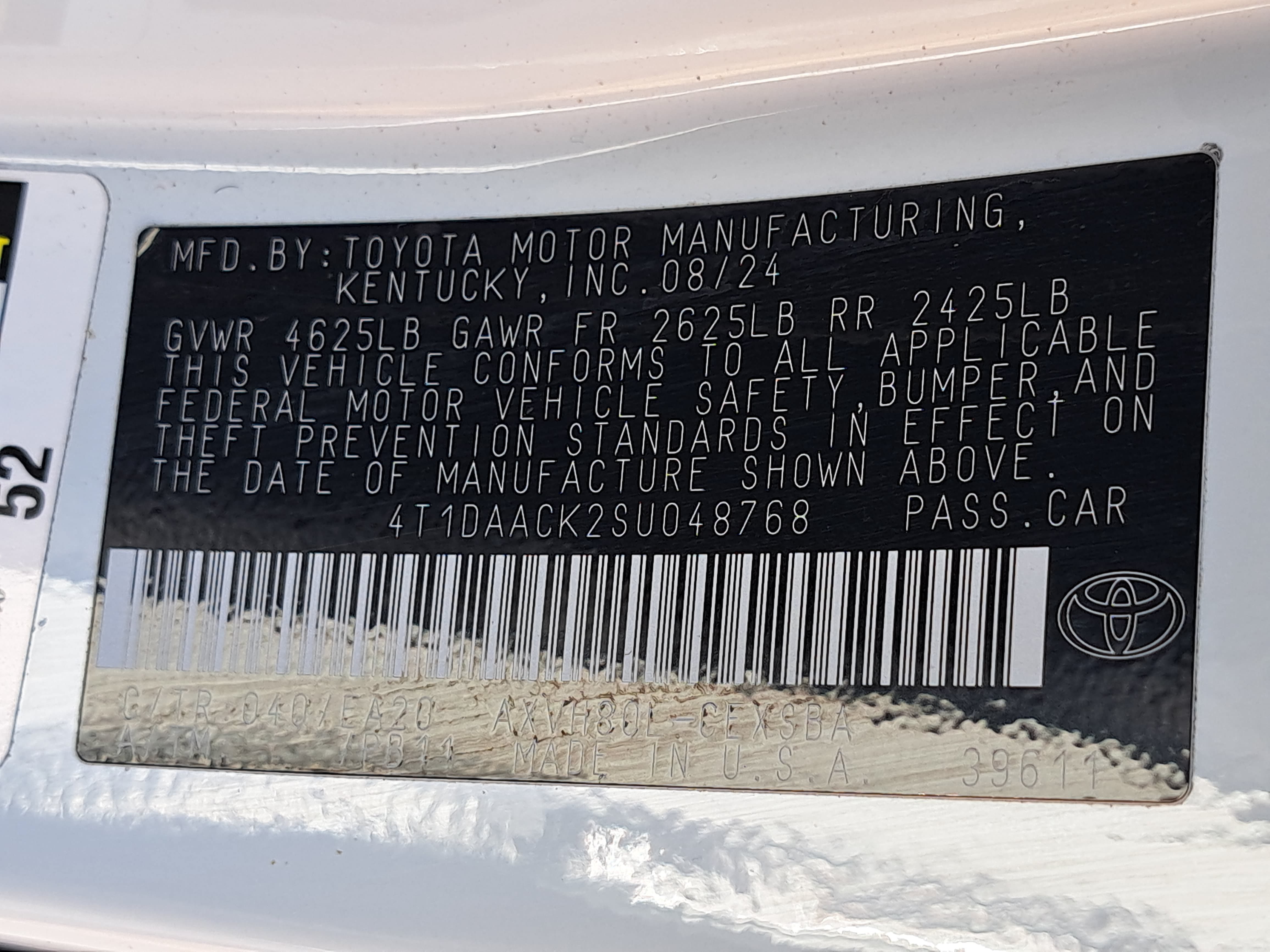 Used 2025 Toyota Camry SE FWD image 35