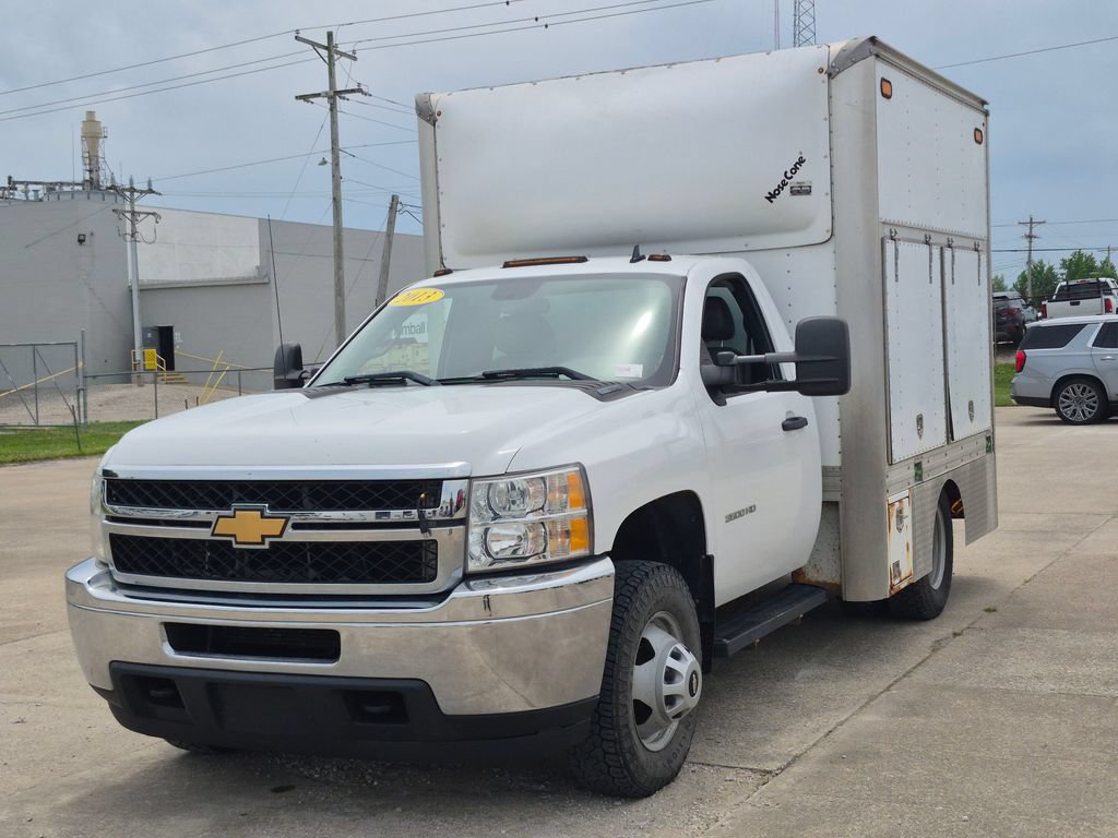 Used 2013 Chevrolet Silverado 3500 W/T w/ Snow Plow Prep Package AWD/4WD image 3