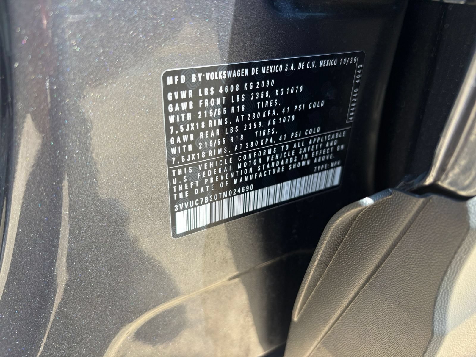 Used 2026 Volkswagen Taos SE AWD/4WD image 25