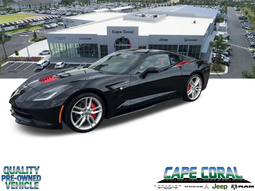 Used 2019 Chevrolet Corvette Stingray Coupe w/ 1LT image 1