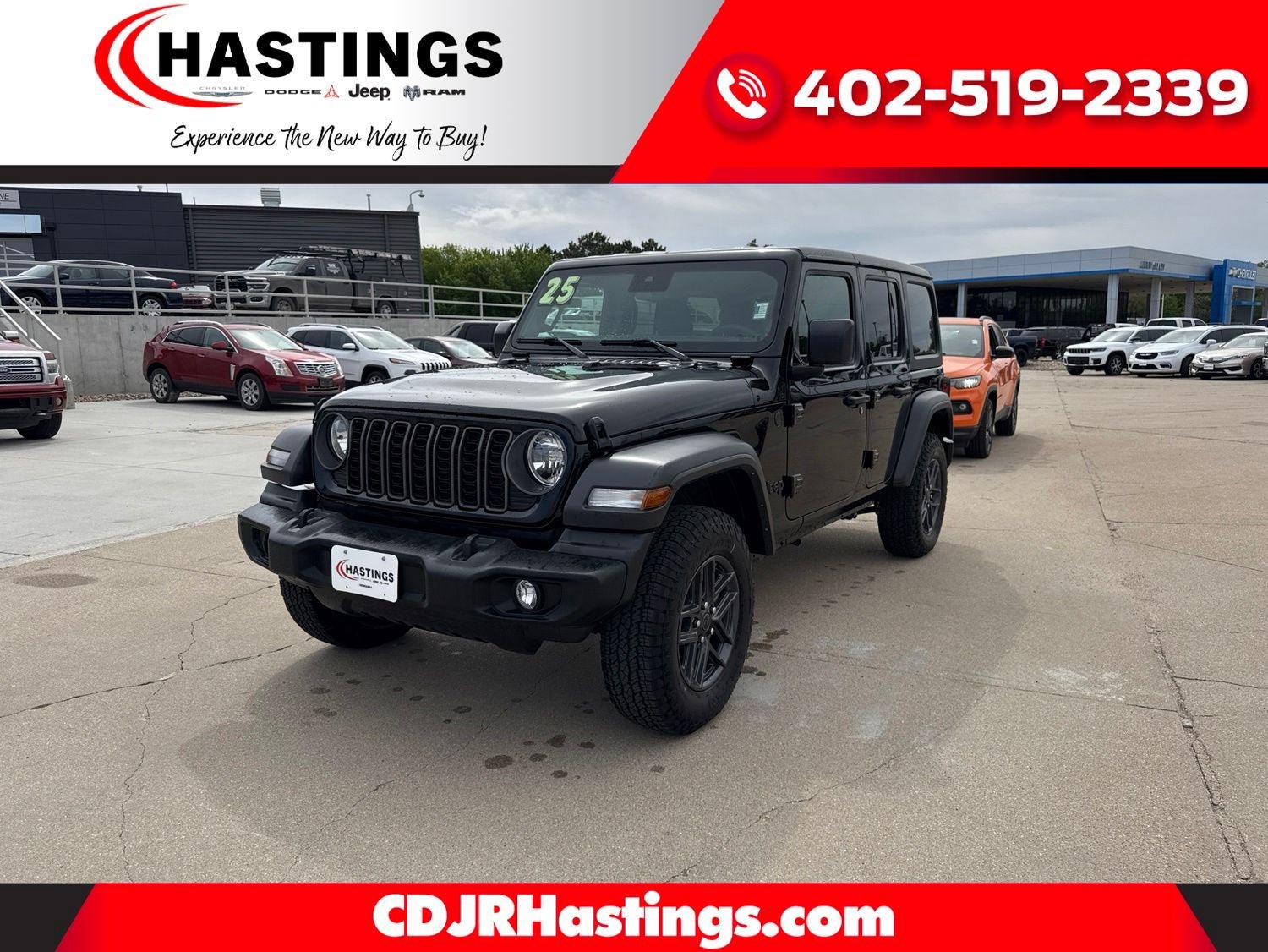 New 2025 Jeep Wrangler Unlimited Sport AWD/4WD image 1