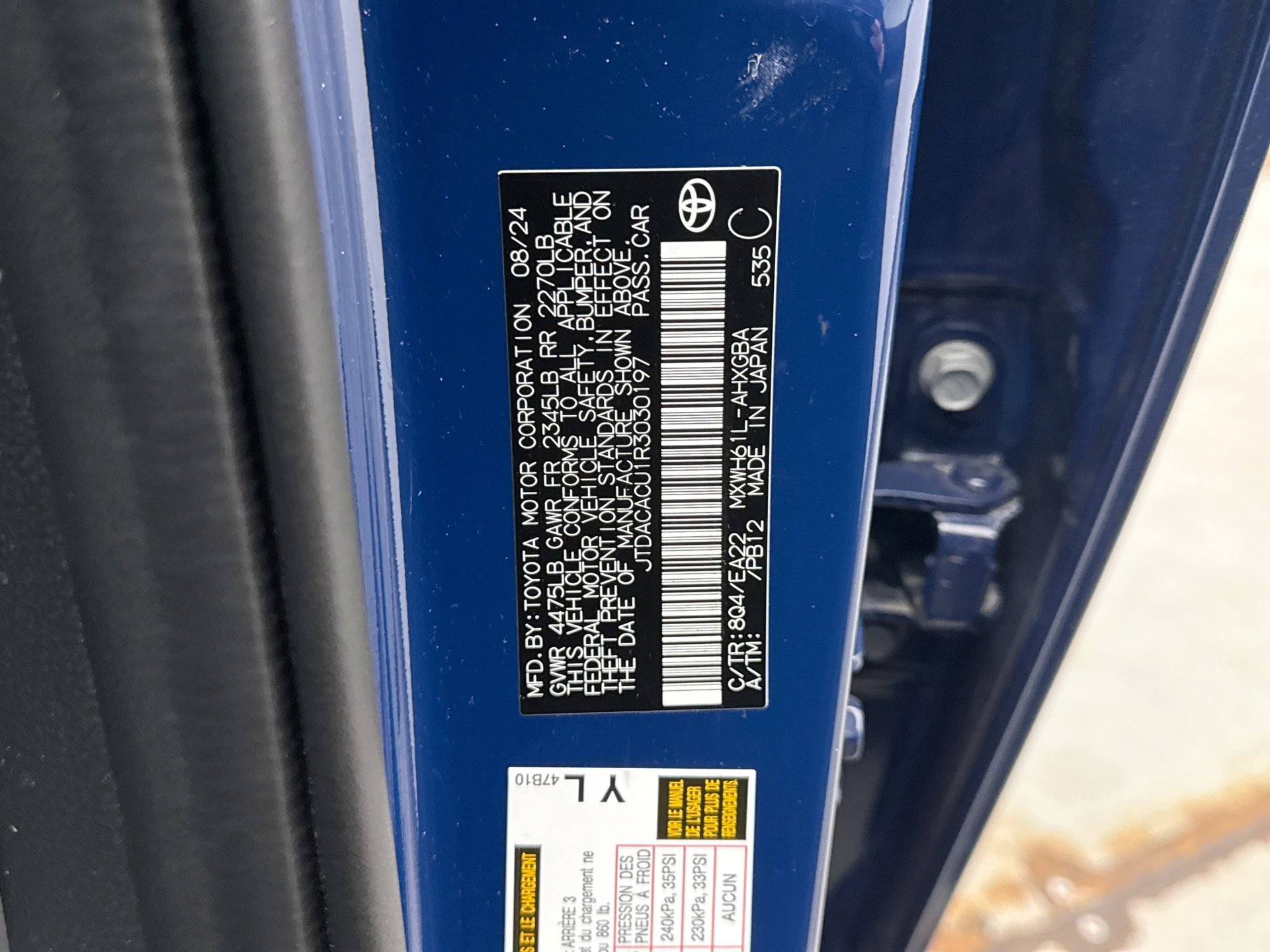 Used 2024 Toyota Prius Prime FWD image 10