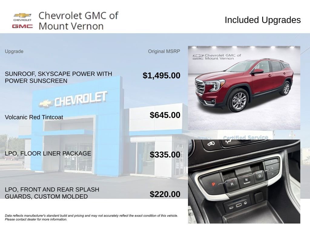 Used 2023 GMC Terrain SLT w/ LPO, Floor Liner Package image 6