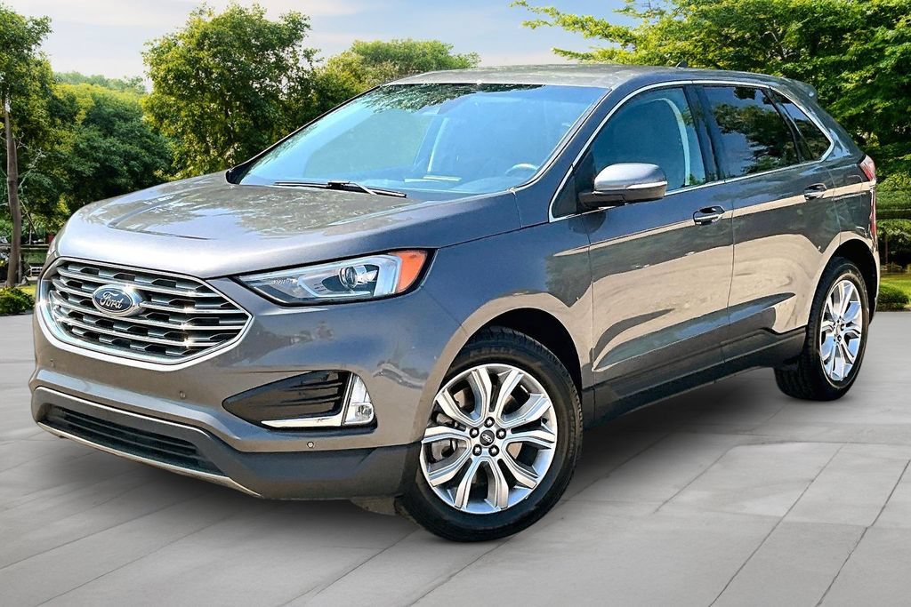 Used 2021 Ford Edge Titanium w/ Cargo Accessory Package FWD image 12