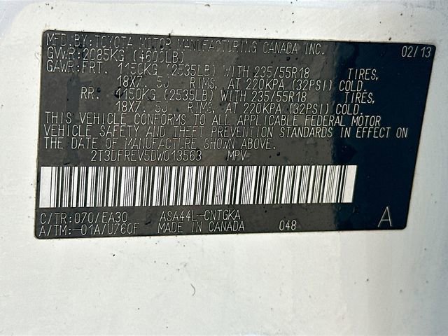 Used 2013 Toyota RAV4 Limited AWD/4WD image 32