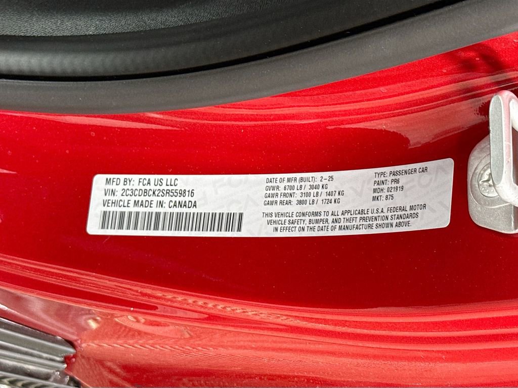 New 2025 Dodge Charger R/T w/ Sun & Sound Package AWD/4WD image 34