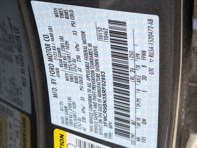 New 2025 Ford Bronco Sport Big Bend w/ Convenience Package image 16