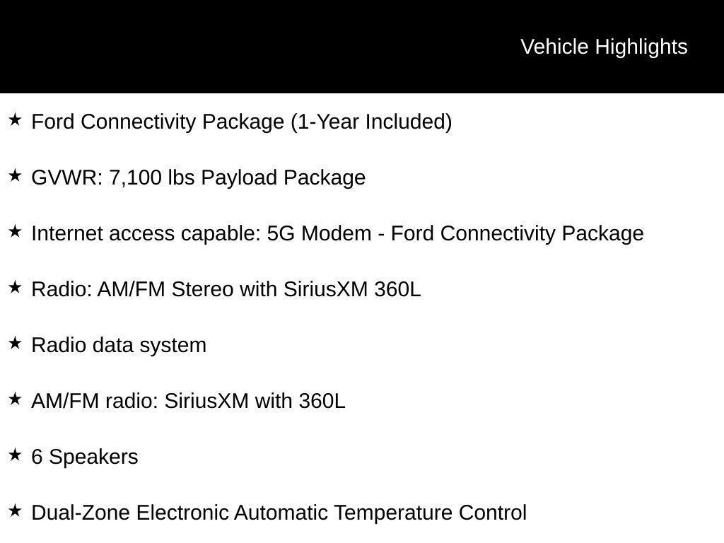 New 2026 Ford F150 XLT w/ Equipment Group 302A MID image 18