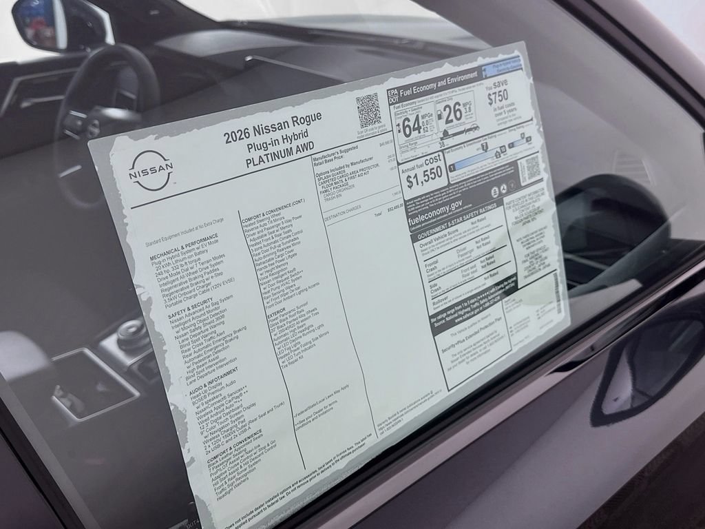 New 2026 Nissan Rogue Platinum AWD/4WD image 13