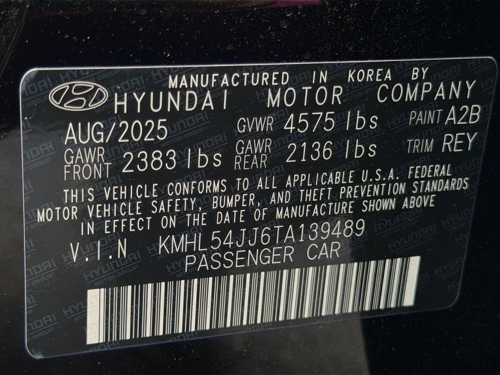 New 2026 Hyundai Sonata Limited image 25