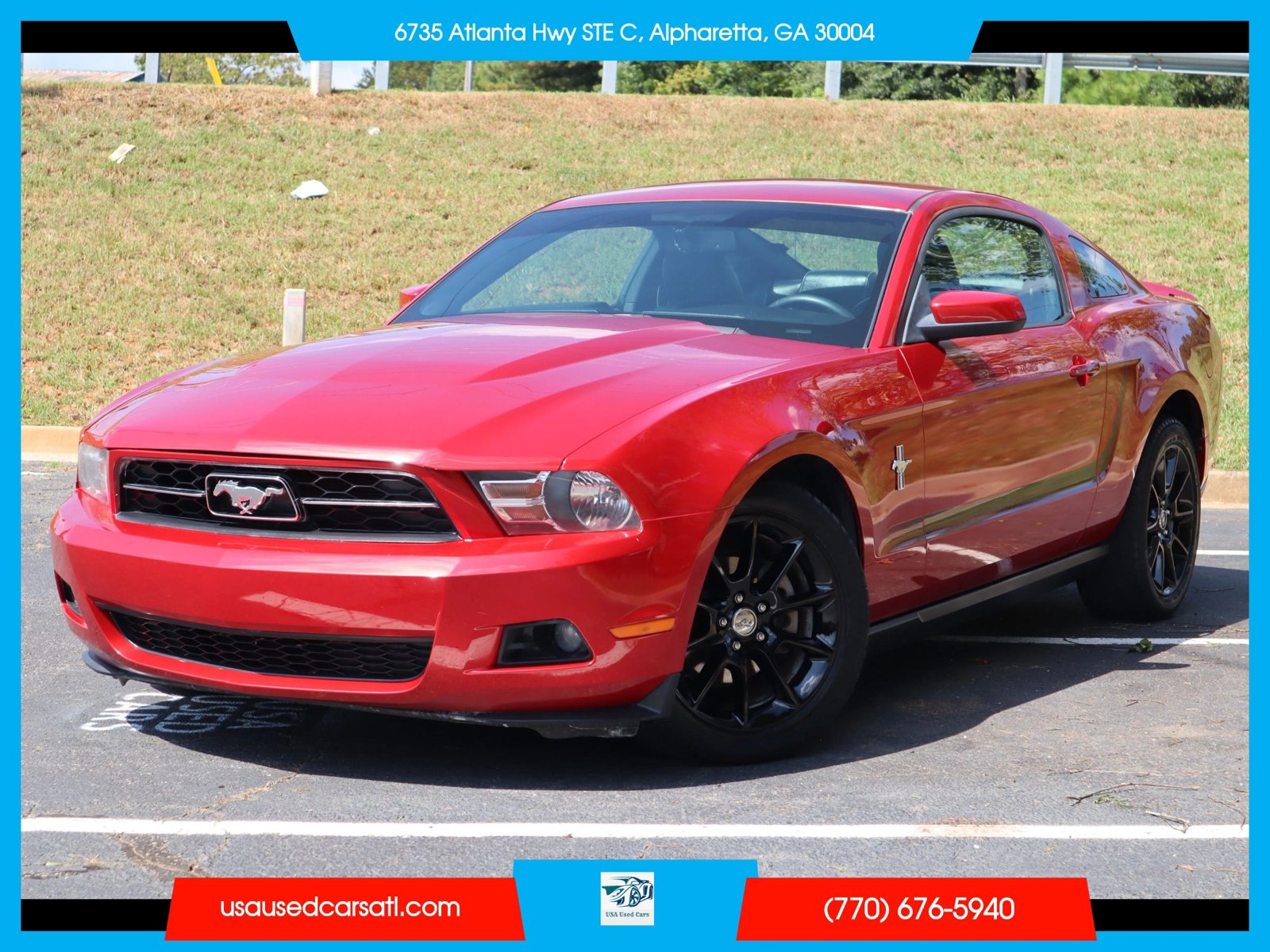 Used 2010 Ford Mustang Coupe RWD image 1