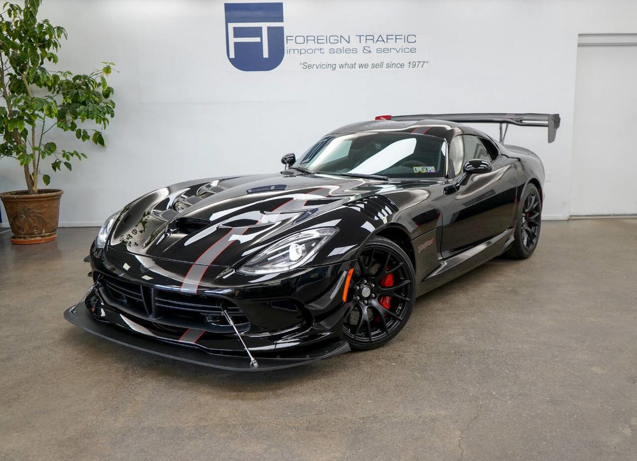 Used 2017 Dodge Viper GTC w/ ACR Package RWD image 1