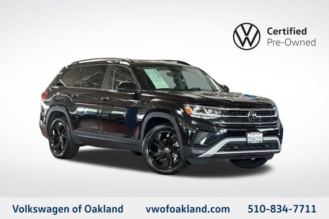 Certified 2023 Volkswagen Atlas SE w/ Panoramic Sunroof Package FWD image 1