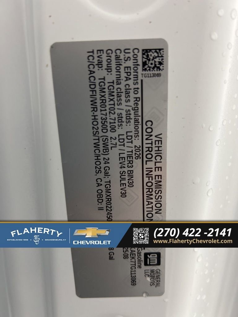 New 2026 Chevrolet Silverado 1500 W/T w/ WT Value Package image 13