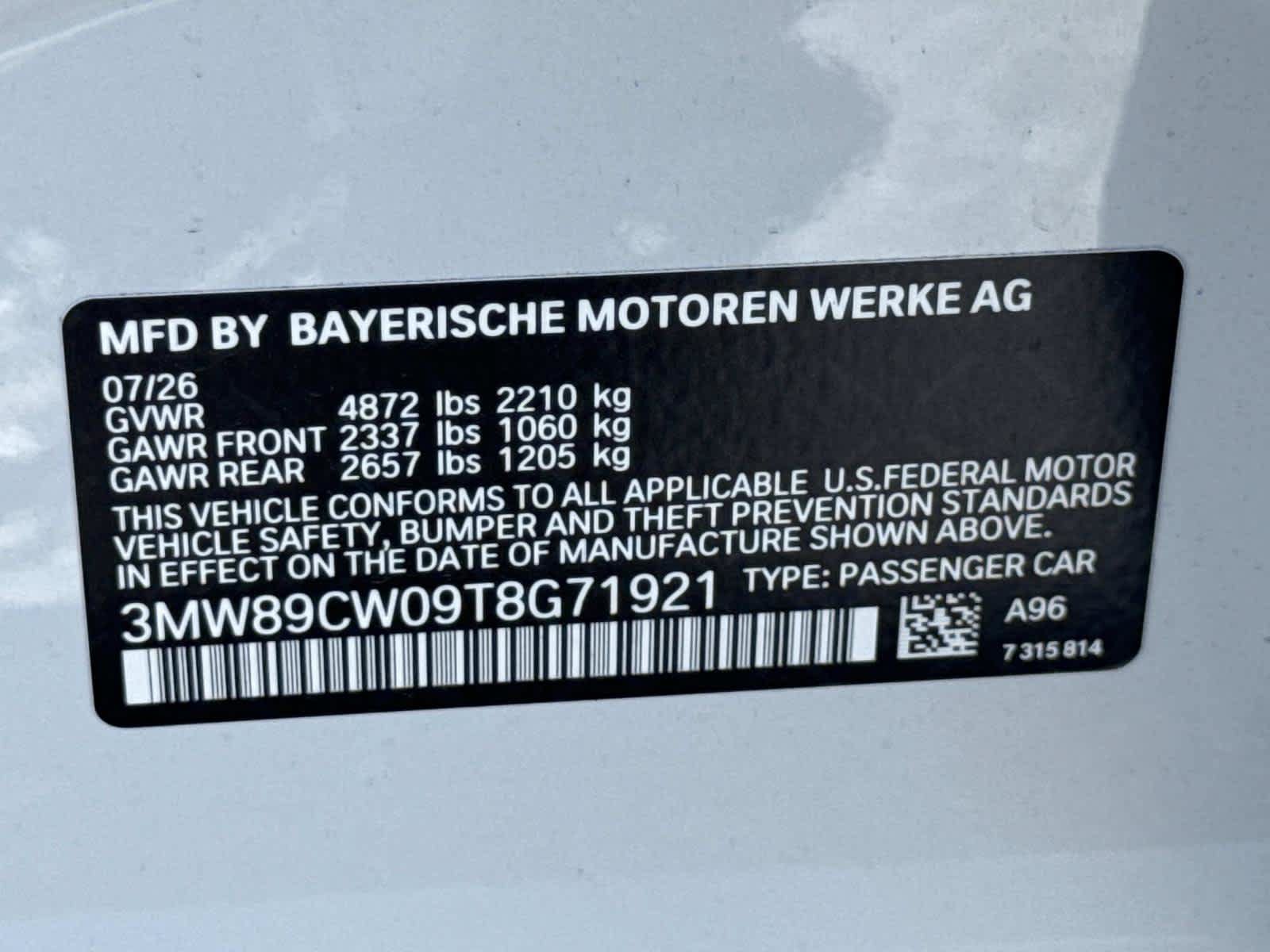 New 2026 BMW 330i xDrive Sedan w/ Premium Package AWD/4WD image 30