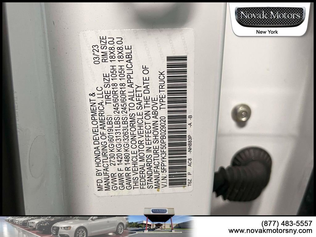 Used 2023 Honda Ridgeline RTL image 20