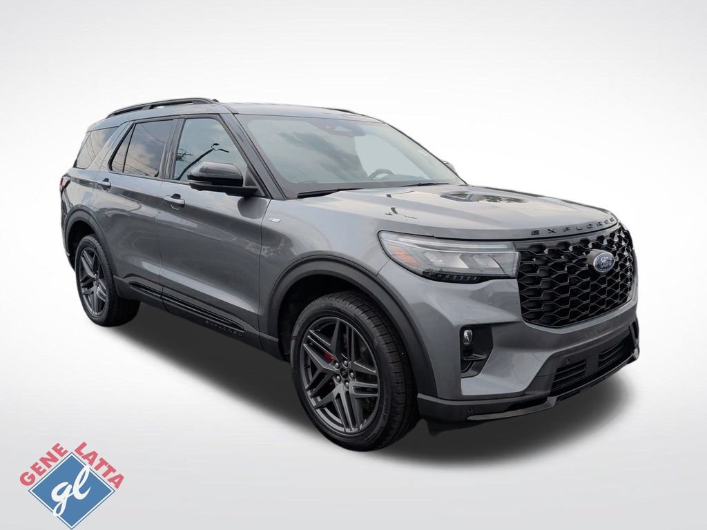 Certified 2025 Ford Explorer ST-Line w/ ST-Line Street Pack AWD/4WD 360° Tour