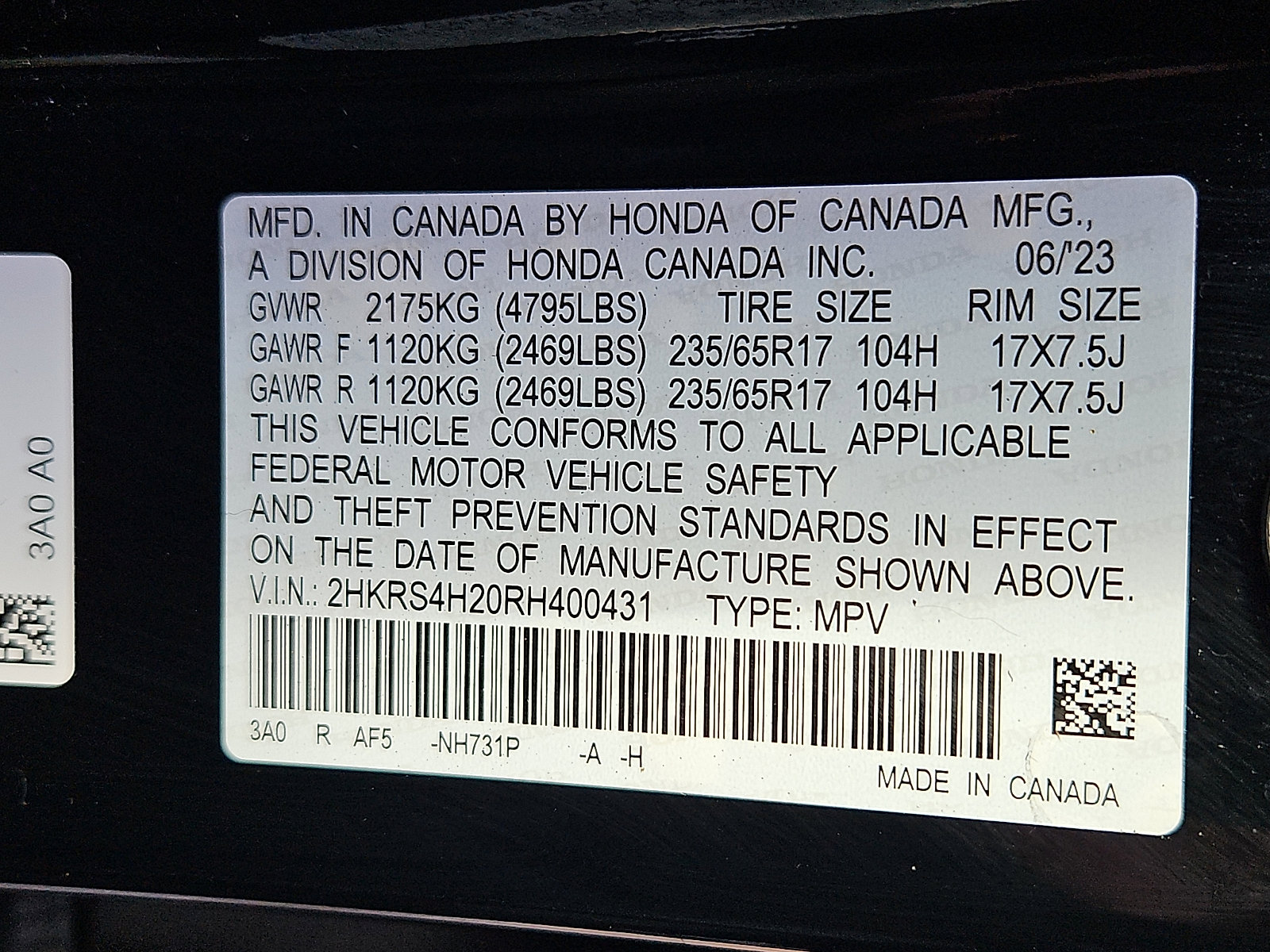 Certified 2024 Honda CR-V LX image 27