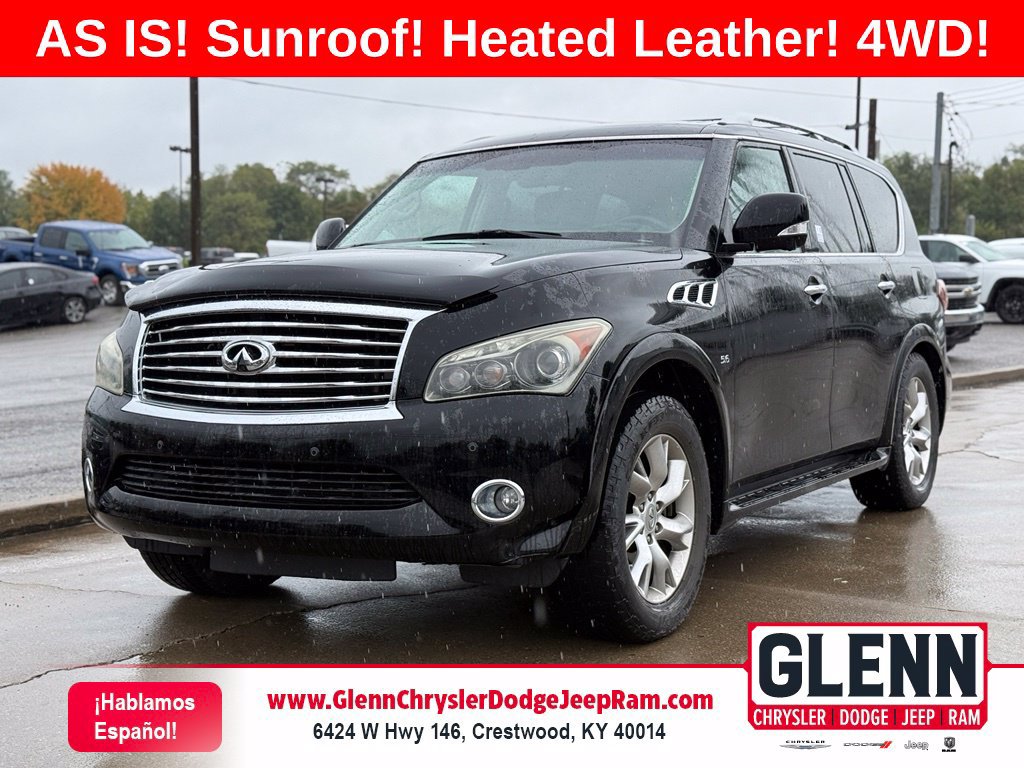 Used 2014 INFINITI QX80 4WD w/ Theater Package
