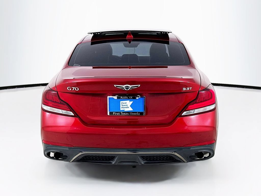 Used 2019 Genesis G70 3.3T Advanced w/ Sport Package RWD image 6