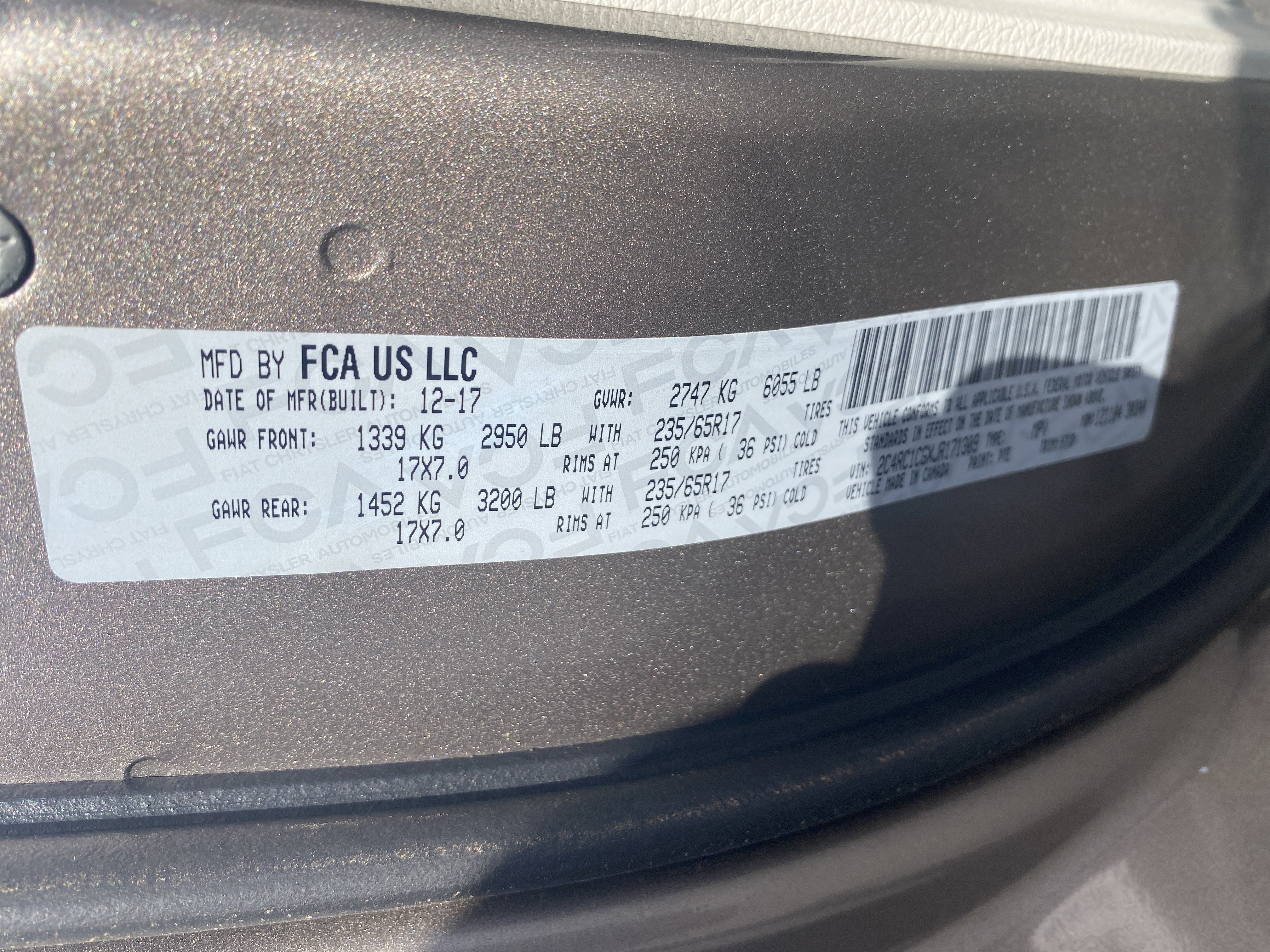 Used 2018 Chrysler Pacifica LX w/ Tire & Wheel Group FWD image 24