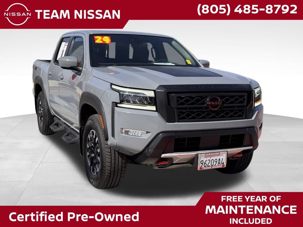 Certified 2024 Nissan Frontier PRO-4X w/ Technology Package