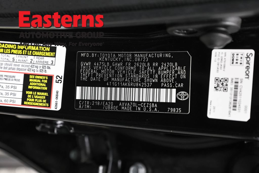 Used 2024 Toyota Camry SE w/ Cold Weather Package FWD image 34