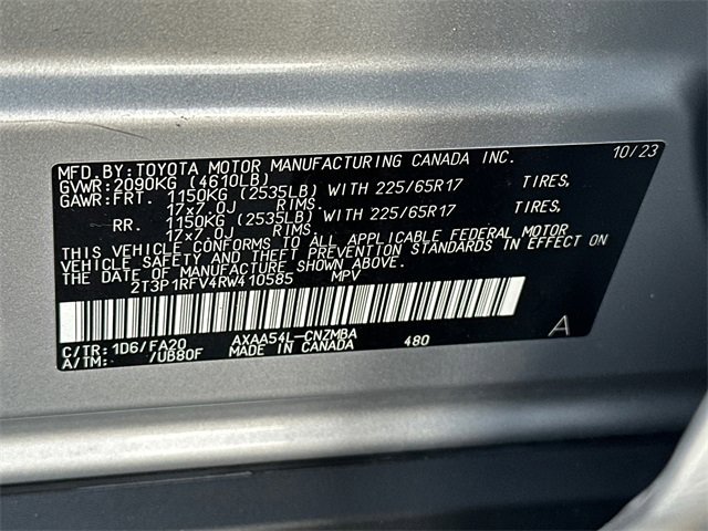 Certified 2024 Toyota RAV4 XLE image 32