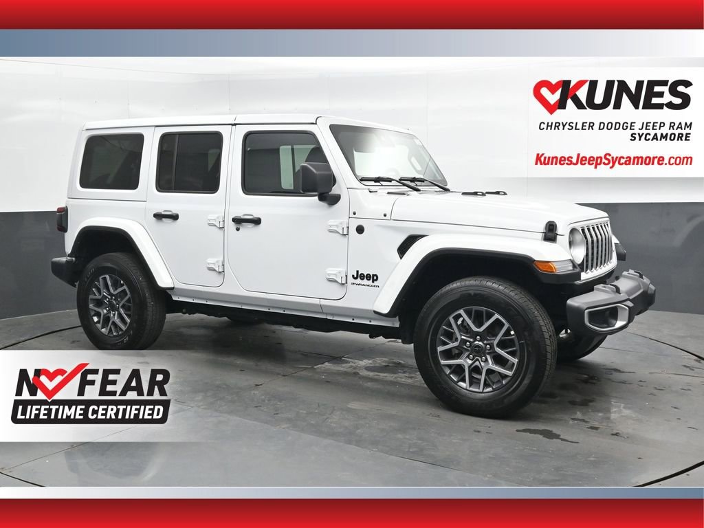 Used 2025 Jeep Wrangler Unlimited Sahara AWD/4WD image 1
