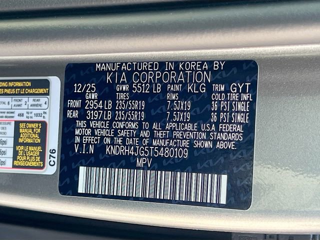 New 2026 Kia Sorento EX image 35