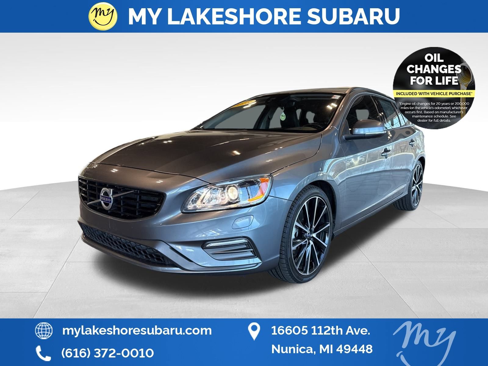Used 2018 Volvo V60 T5 Dynamic w/ Vision Package image 3