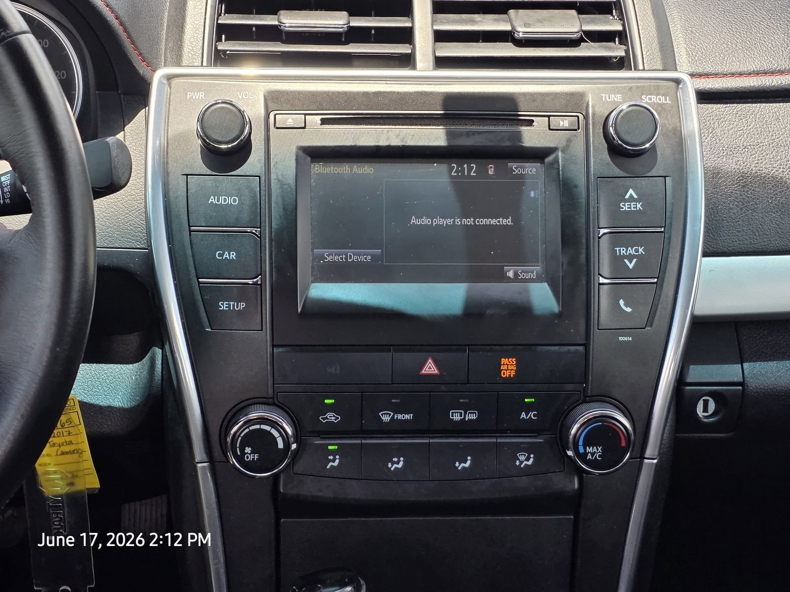 Used 2017 Toyota Camry SE FWD image 20