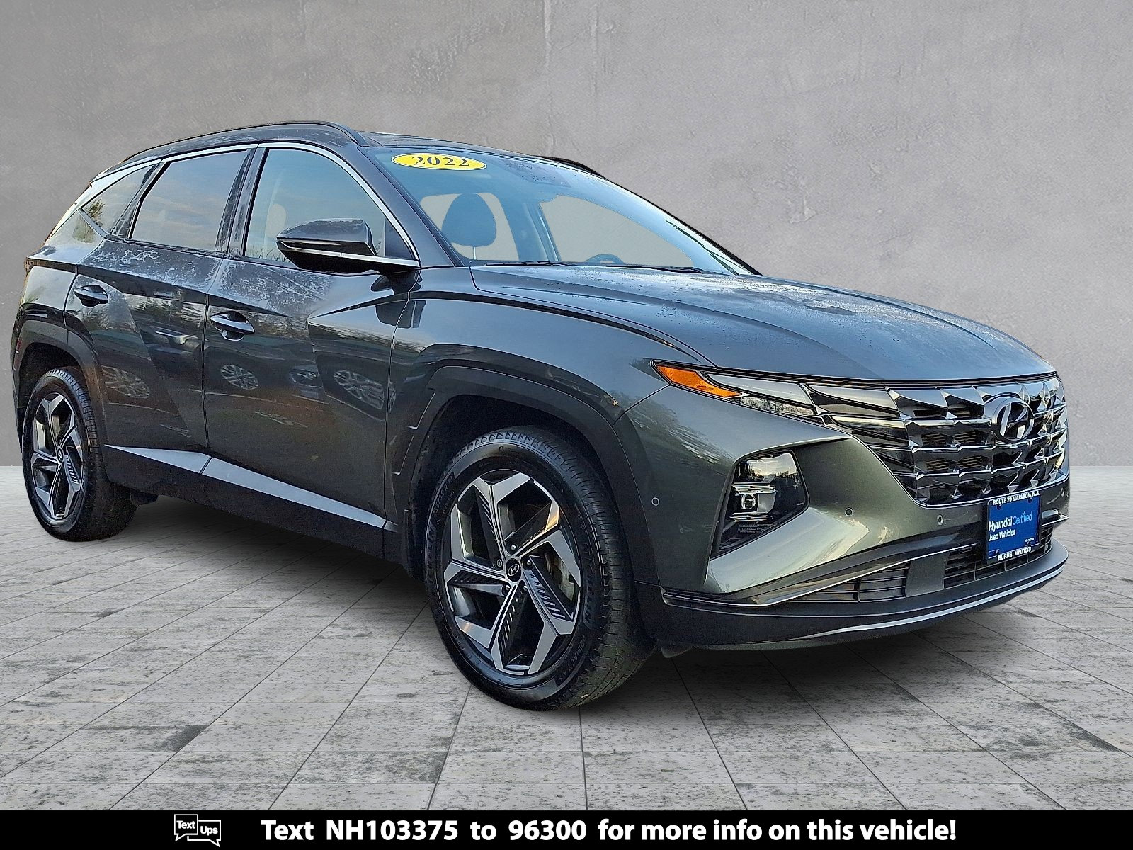 Certified 2022 Hyundai Tucson Limited