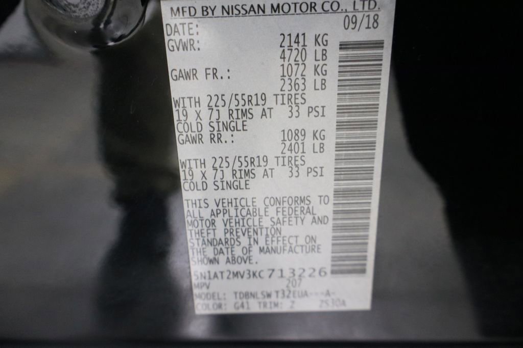 Used 2019 Nissan Rogue SL w/ Premium Package image 35