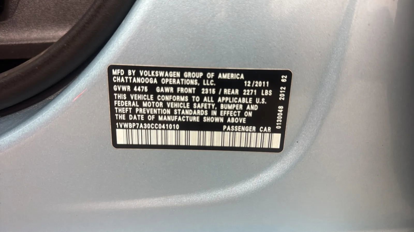 Used 2012 Volkswagen Passat 2.5 SE FWD image 23
