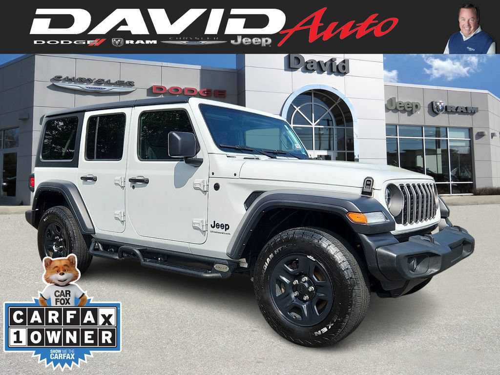 Used 2025 Jeep Wrangler Unlimited Sport AWD/4WD 360° Tour