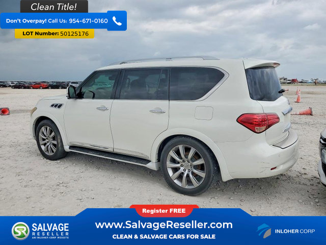 Used 2013 INFINITI QX56 4WD w/ Deluxe Touring Pkg image 3