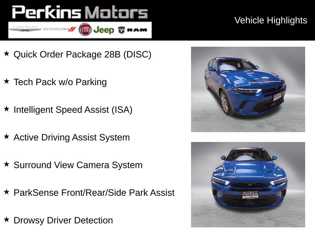 Used 2024 Dodge Hornet R/T w/ Tech Pack w/o Parking image 2