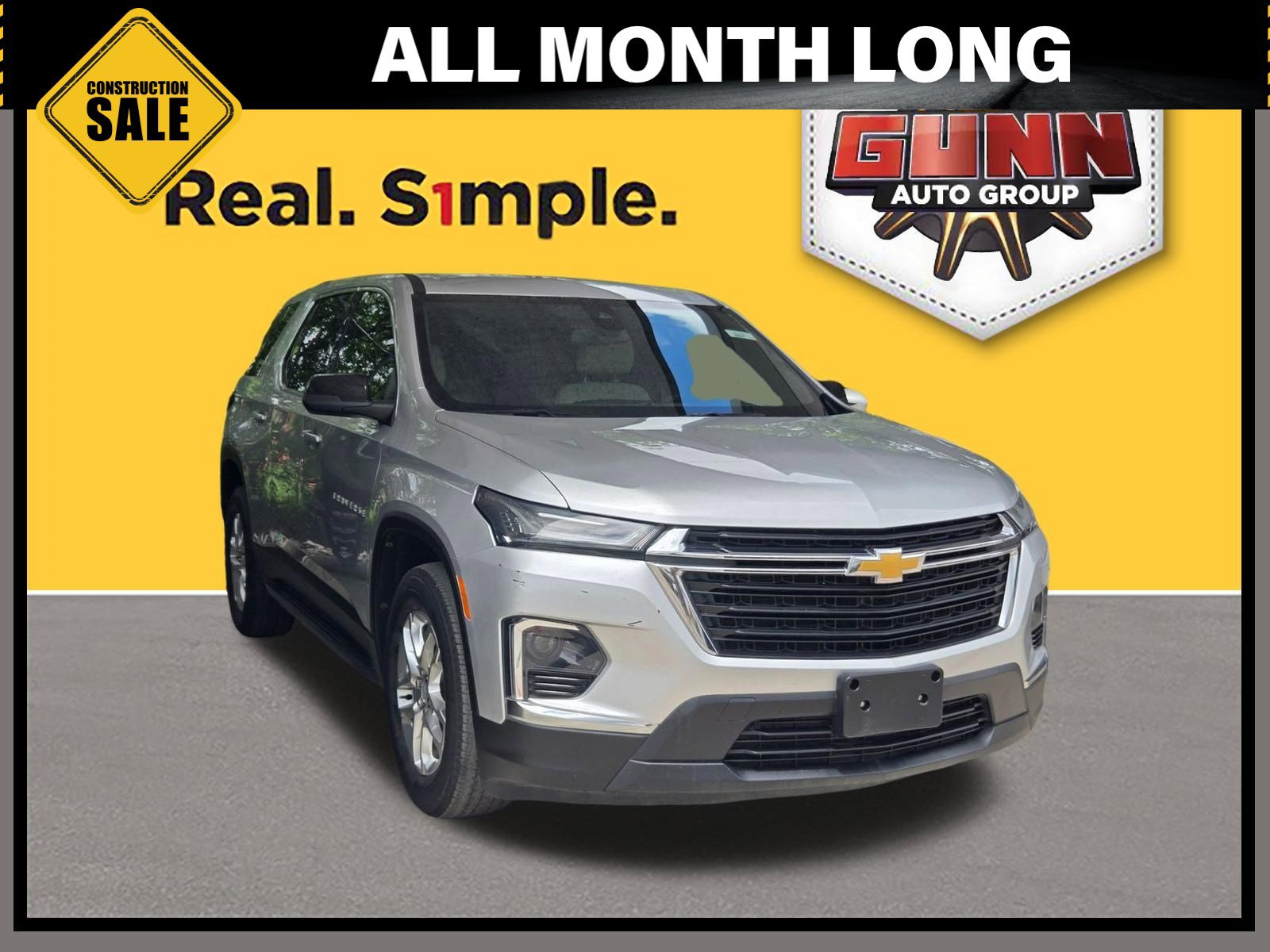 Used 2022 Chevrolet Traverse LS FWD image 1