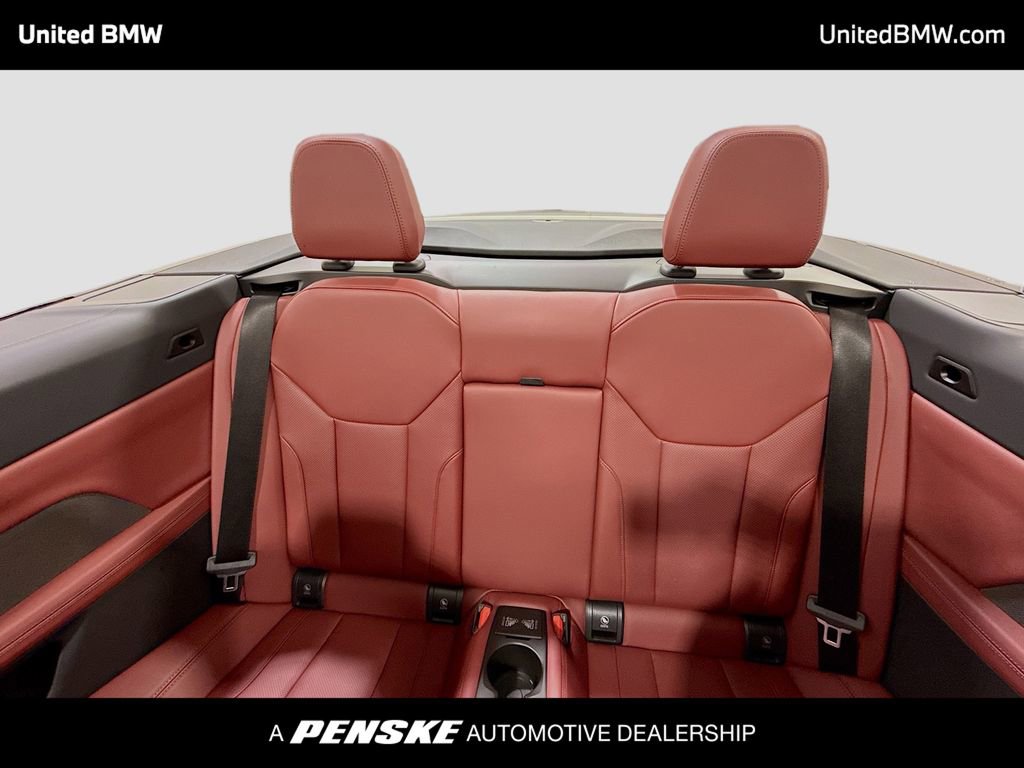 Certified 2025 BMW 440i xDrive Convertible w/ Premium Package image 12
