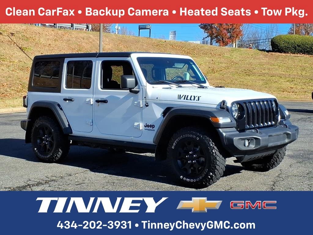 Used 2020 Jeep Wrangler Unlimited Sport image 1