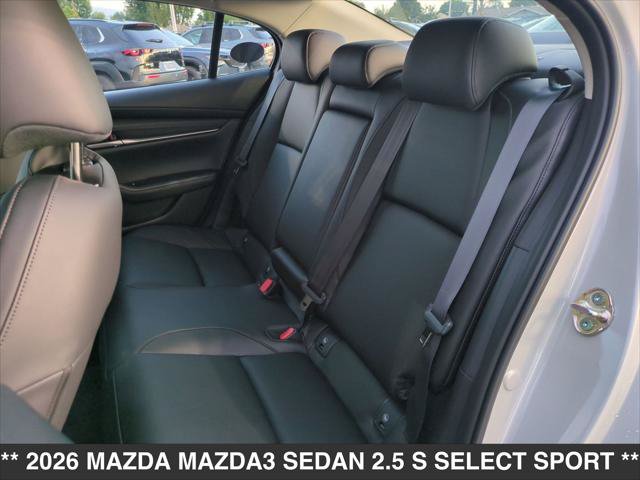 New 2026 MAZDA MAZDA3 s Sport FWD image 12
