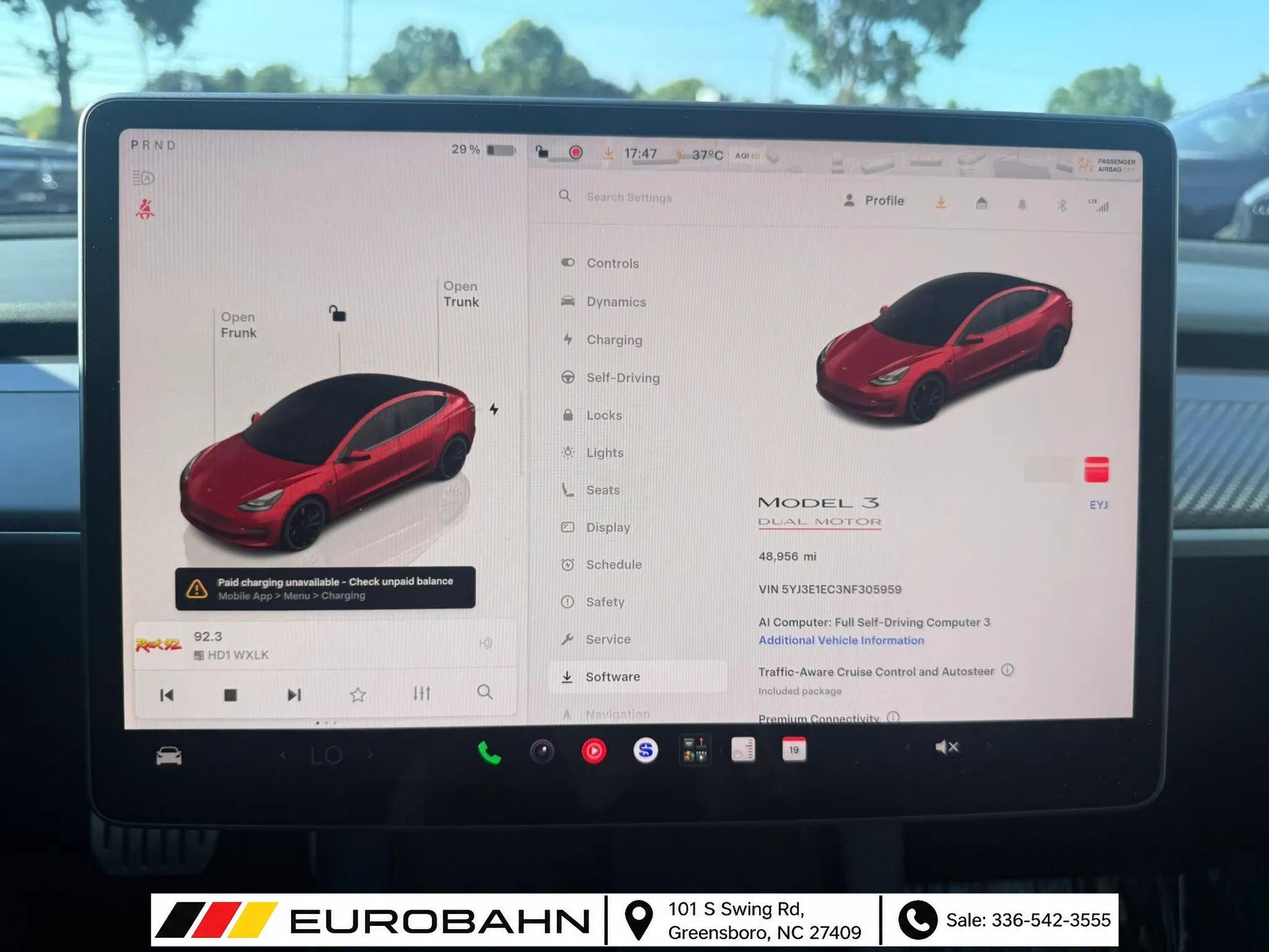 Used 2022 Tesla Model 3 Performance AWD/4WD image 24
