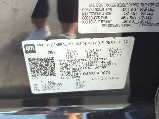 Used 2022 Chevrolet Silverado 1500 LT Trail Boss w/ LT Trail Boss Premium Package image 29