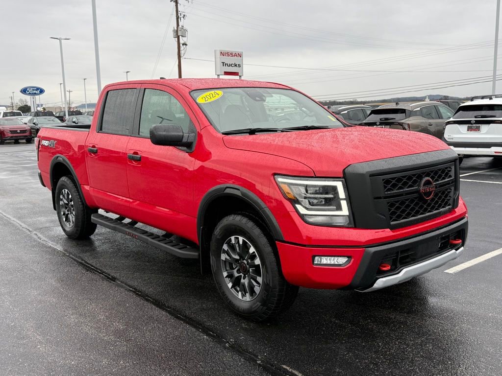 Used 2024 Nissan Titan PRO-4X w/ Off Road Protection Package image 2
