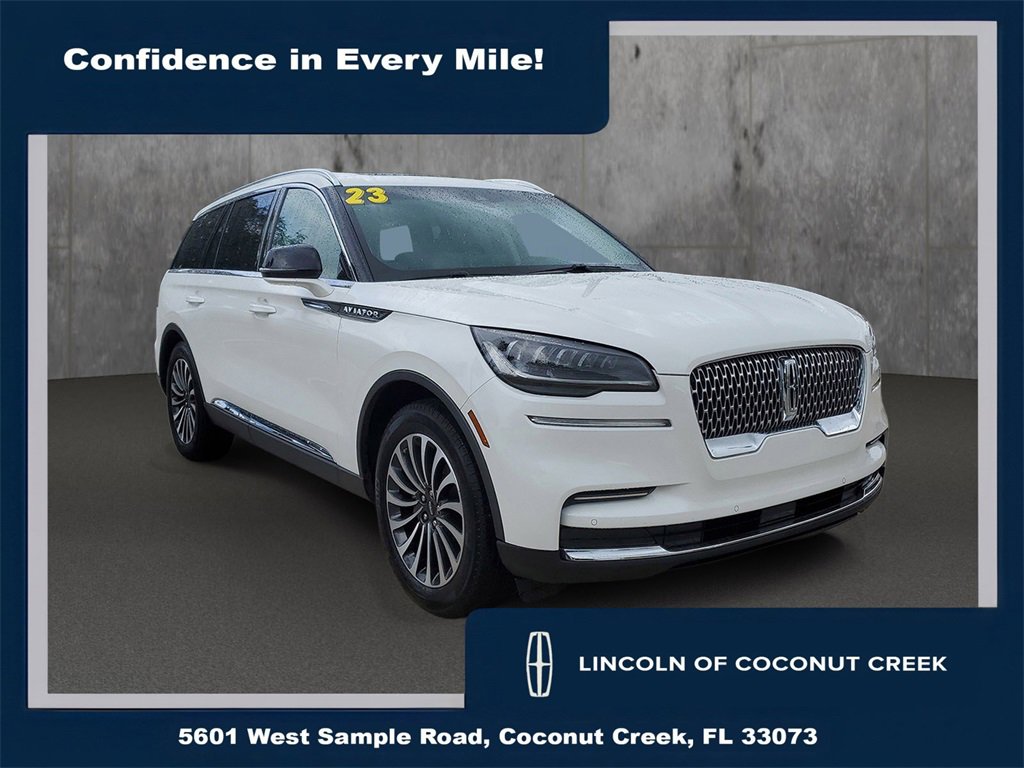 Certified 2023 Lincoln Aviator 2WD w/ Premium Package