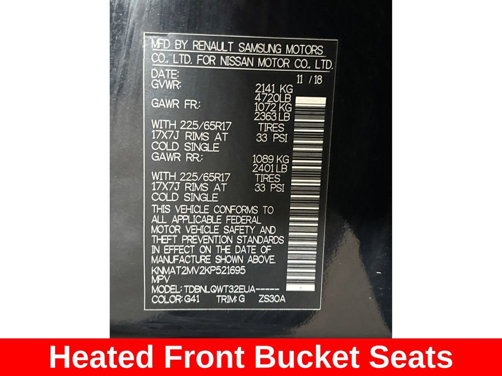 Used 2019 Nissan Rogue SV AWD/4WD image 18